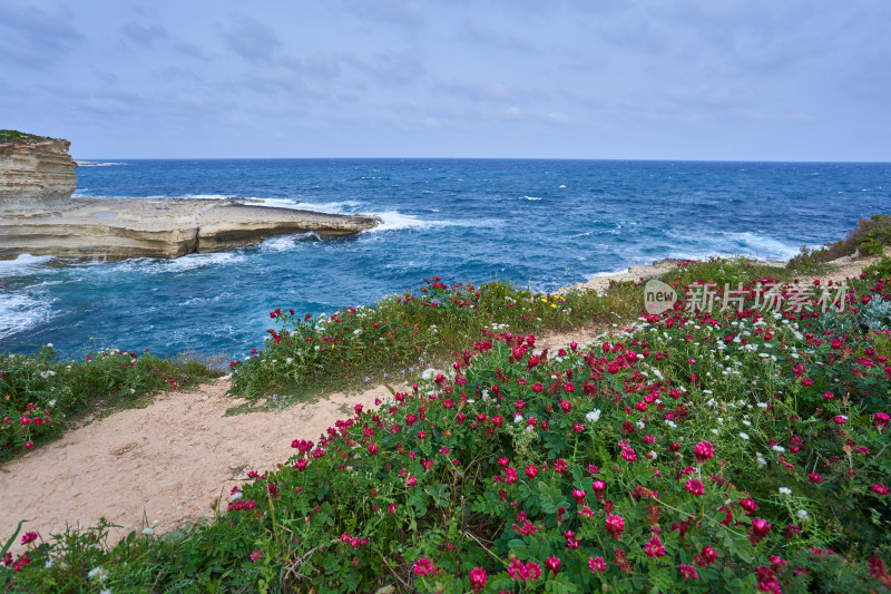 马耳他戈佐岛的海岸