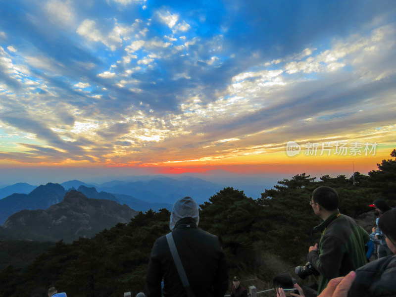 中国安徽黄山旅游风光