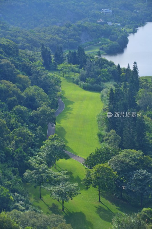 厦门健康步道俯瞰山海风光