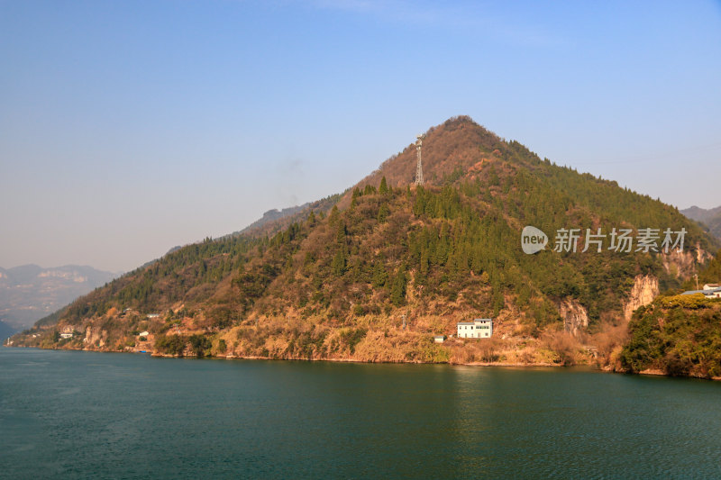 长江三峡西陵峡峡江风光两坝一峡航运路线