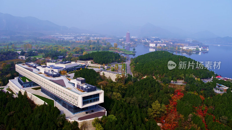 北京雁栖湖航拍