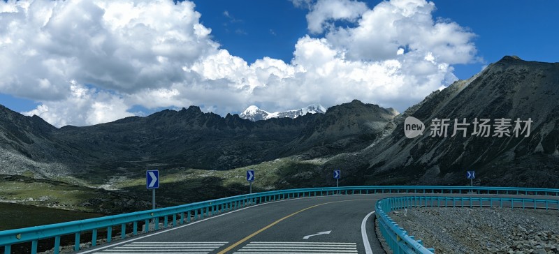 山间公路风景