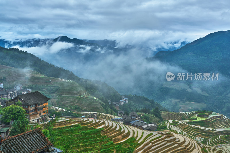 桂林龙脊梯田