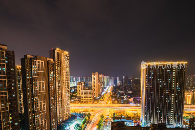 合肥双凤经开区城市夜景