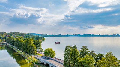 湖北武汉东湖绿道风景