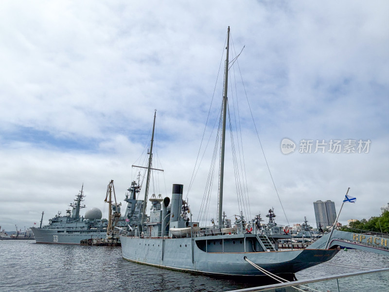 俄罗斯远东地区海参崴太平洋舰队海军基地