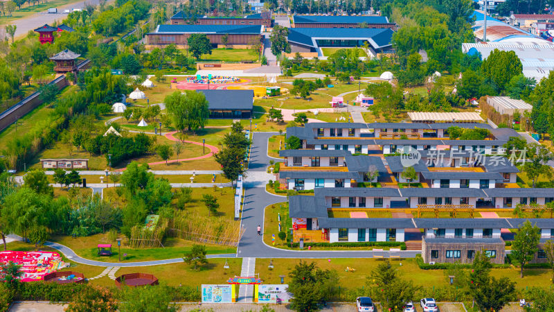 洛阳定鼎门天街研学营地建筑