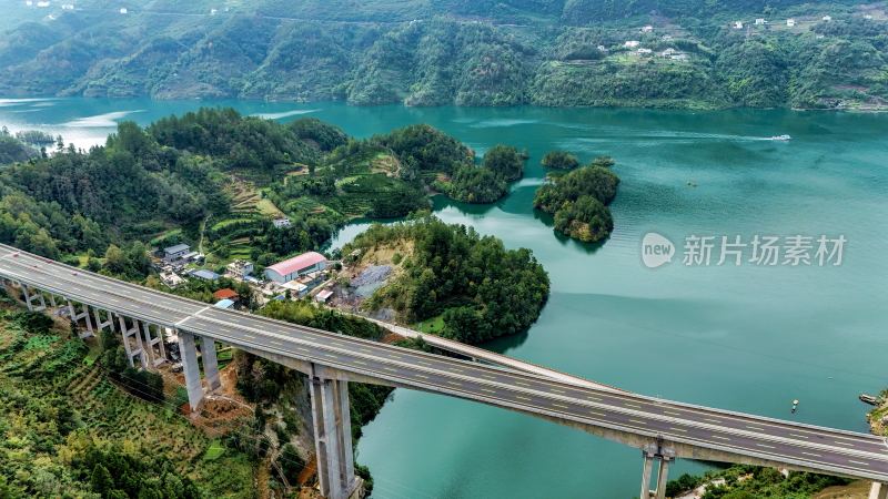 重庆酉阳：龚滩也有“半岛”和“全岛”