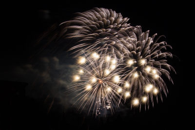 夜空烟花绽放 夜空烟花绽放