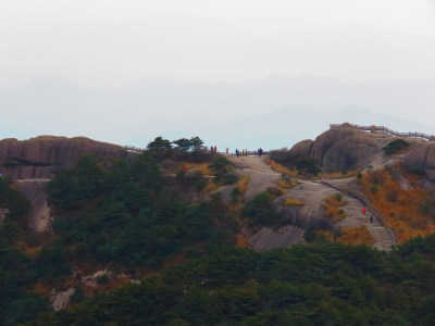 中国安徽黄山旅游风光