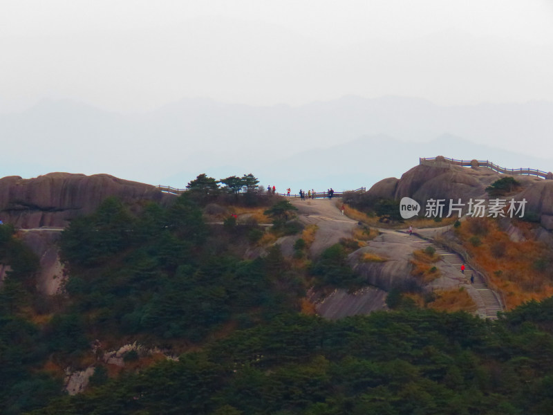 中国安徽黄山旅游风光