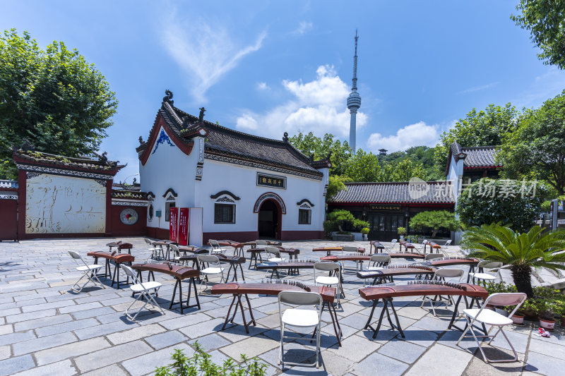 武汉汉阳晴川阁古建筑风景