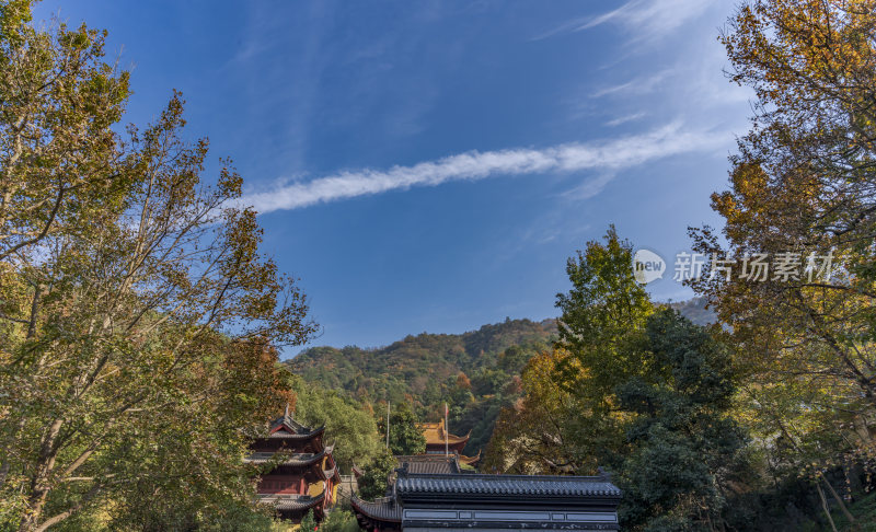 杭州千年古刹法华寺古建筑