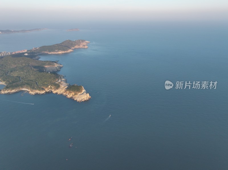 威海市环翠区孙家疃猫头山环海路刘公岛风景