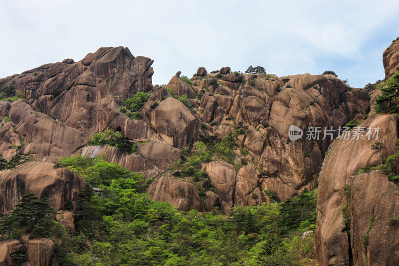 黄山登高自然风光