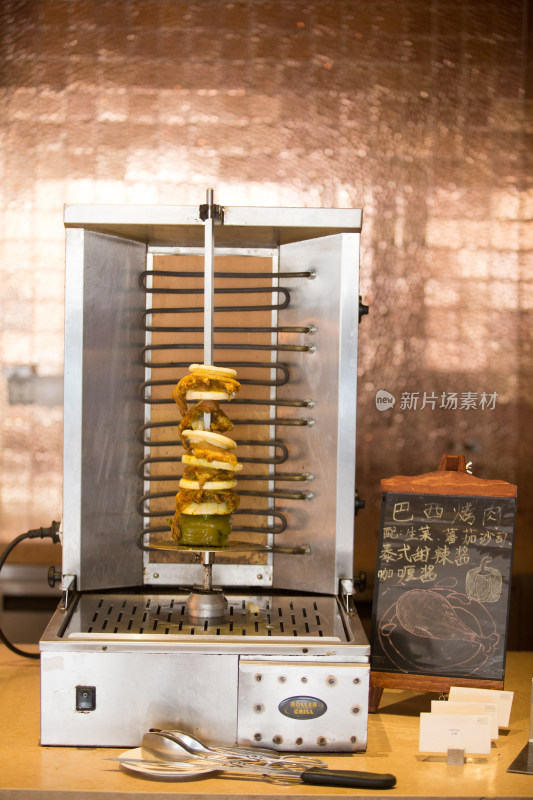 豪华自助餐厅烤肉