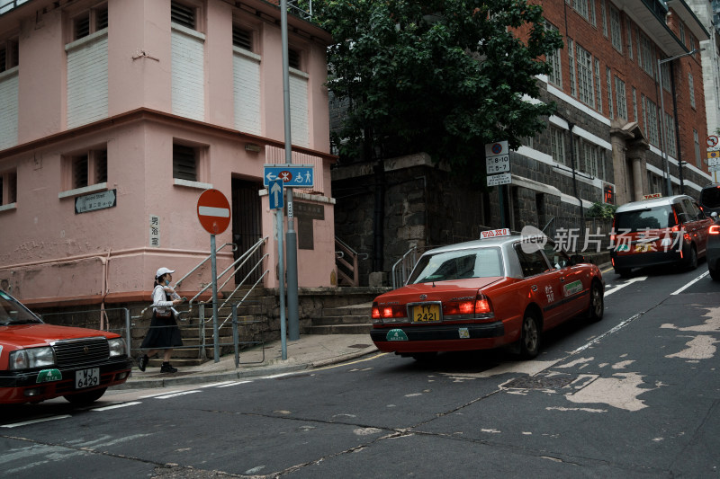 香港街头交通