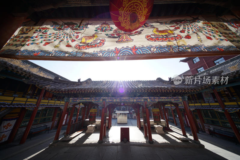 五台山寺庙建筑群