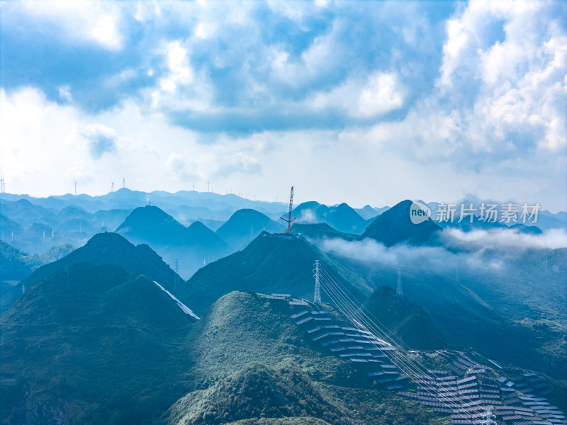 贵州山地光伏喀斯特地貌