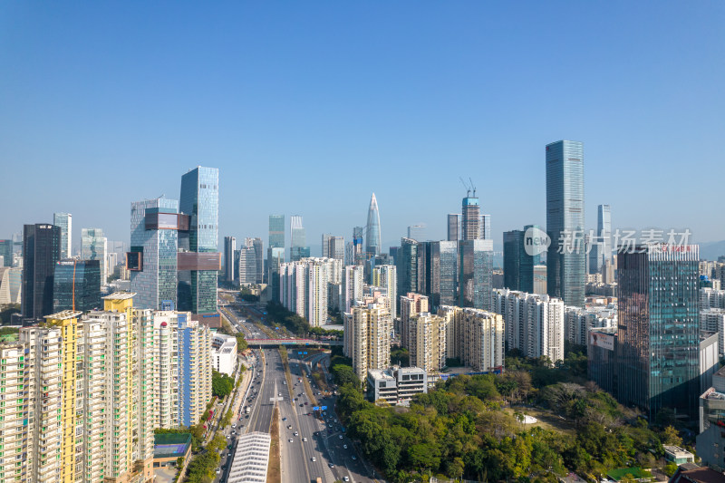 深圳粤海街道建筑群