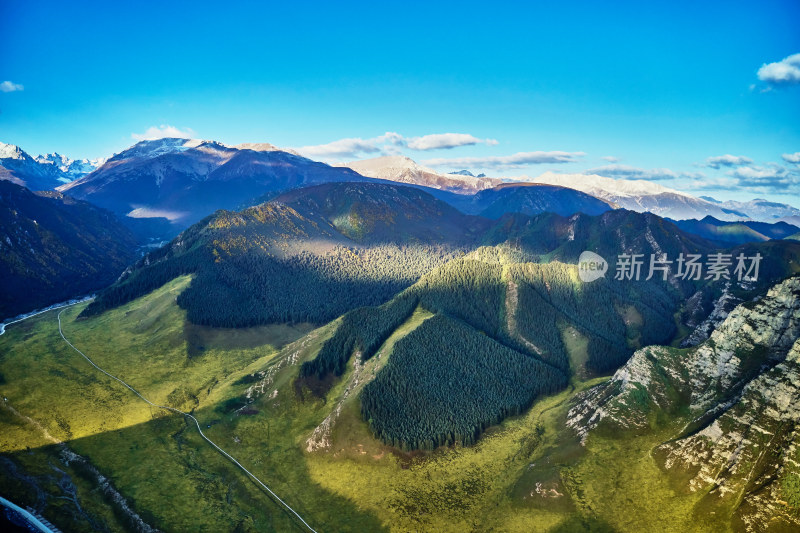 甘肃武威天柱县冰沟河景区