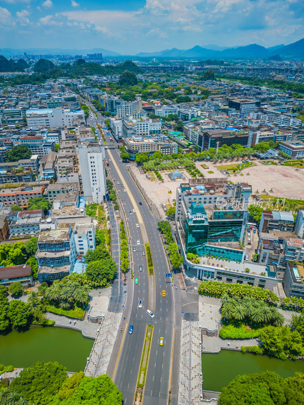 桂林中区城市建筑