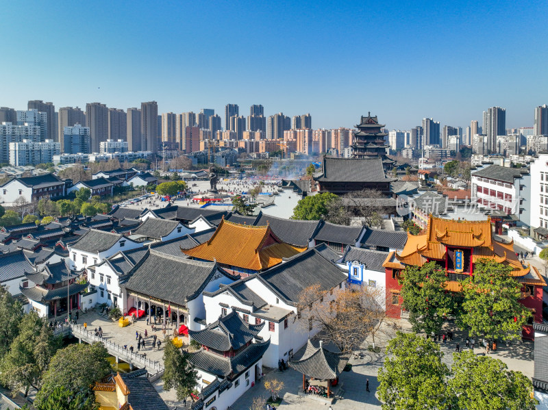 春节期的武汉归元寺