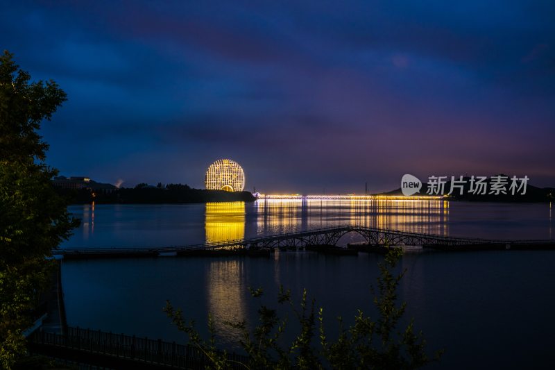 雁栖湖夜景