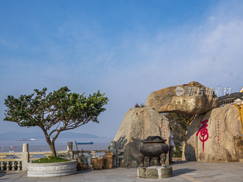 浙江普陀山南天门风光