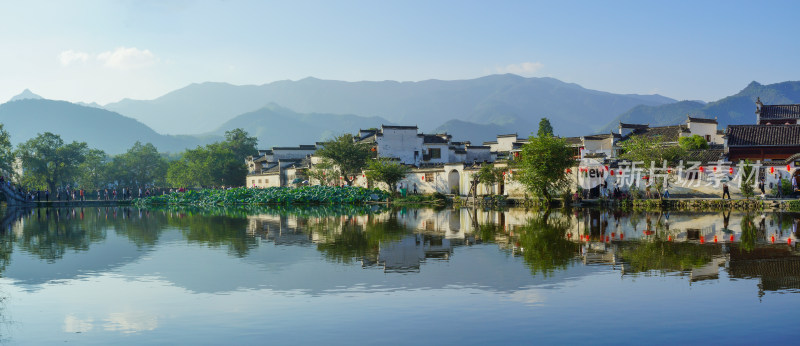 安徽宏村秋天风景