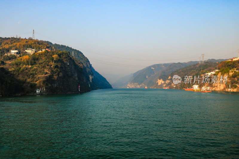 长江三峡西陵峡峡江风光两坝一峡航运路线