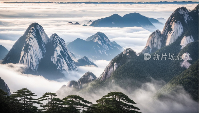 华山自然美景