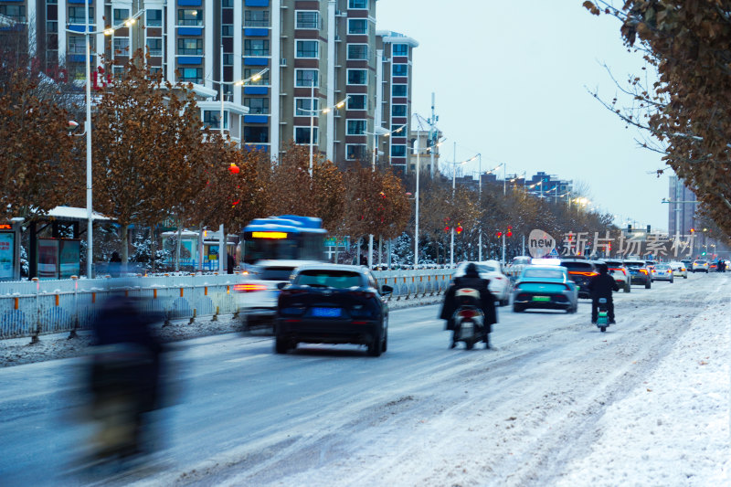 雪后街景