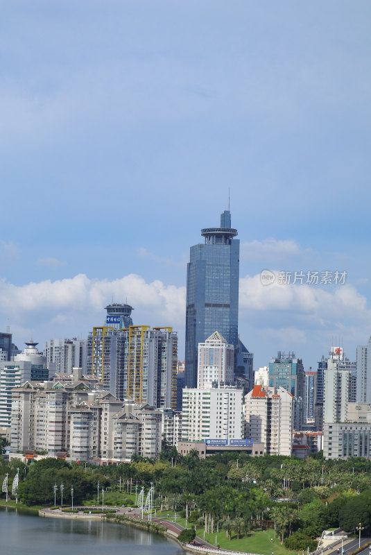 广西南宁地王大厦城市风光建筑