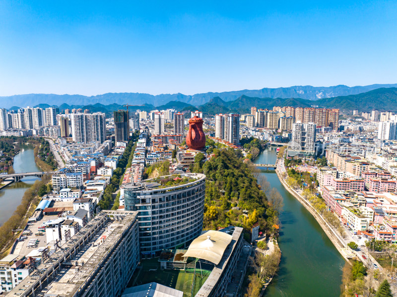 贵州遵义湄潭茶海