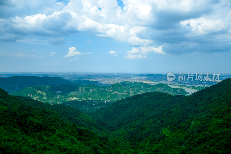 山中的风景