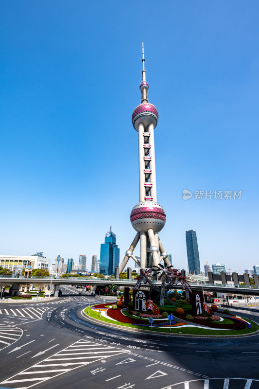 上海浦东陆家嘴街景