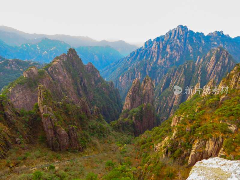 中国安徽黄山旅游风光