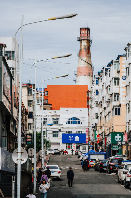 绥芬河市区城景