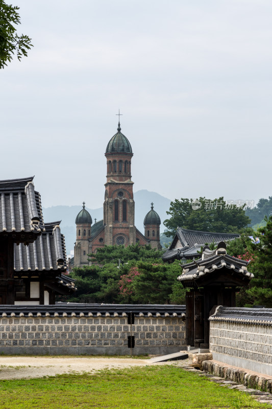 韩国全州庆基殿景区