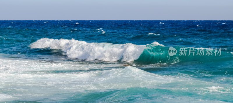 大海浪潮汹涌海浪波涛汹涌浪花巨浪