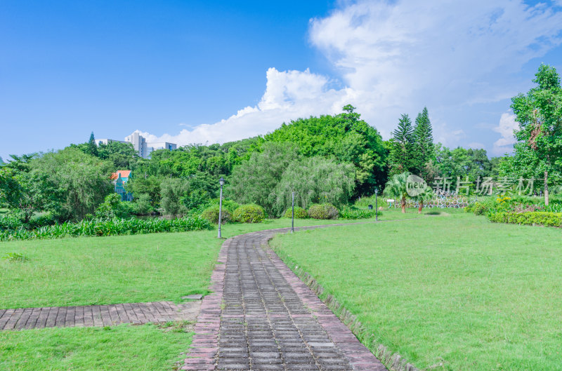 广州南沙蒲洲花园城市公园园林景观设计