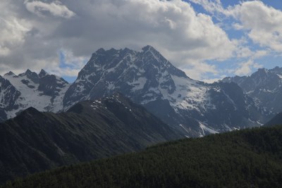 晴天是我白马雪山风光