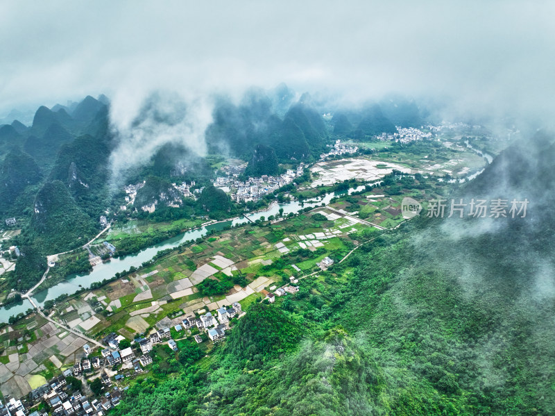 桂林遇龙河风光美景