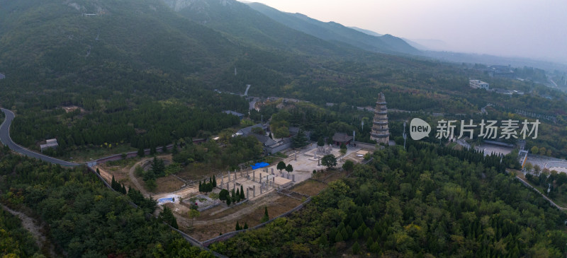 河北邯郸响堂山景区石窟常乐寺