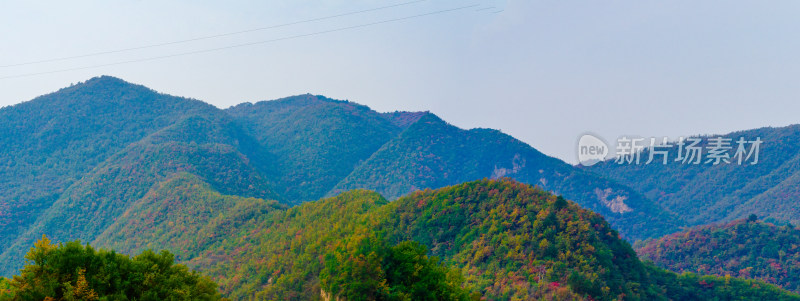 河南洛阳白云山，秋天风景