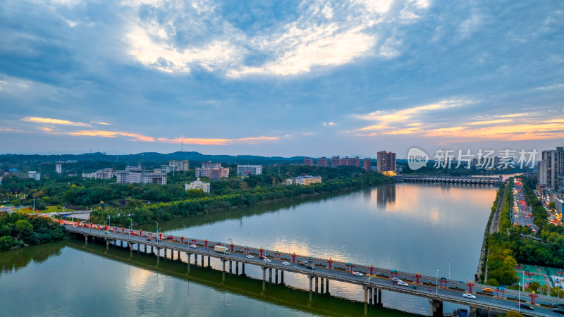 湖北省随州市涢水河府河上的府河大桥