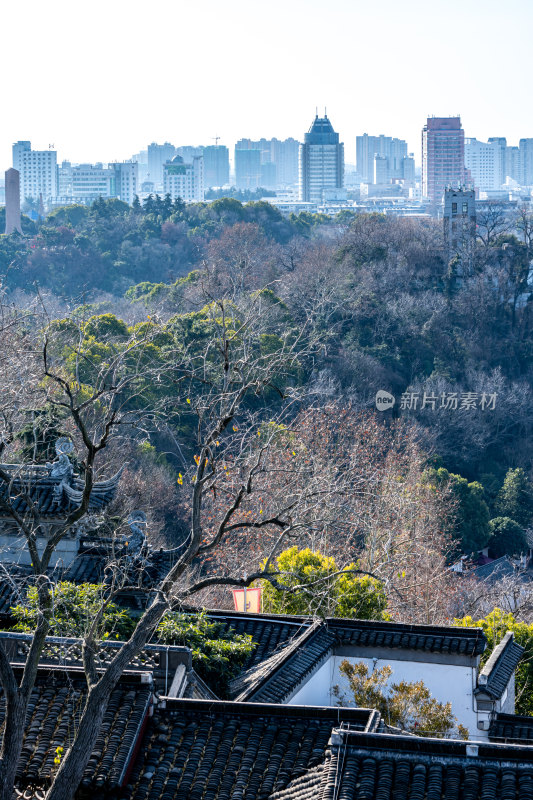 江苏镇江北固山西津渡城市景点景观