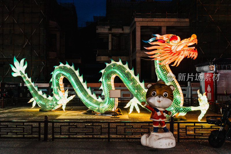 菏泽曹州古城夜市