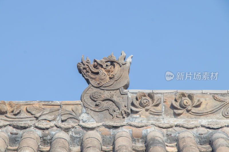 山西长治崇庆寺屋顶装饰